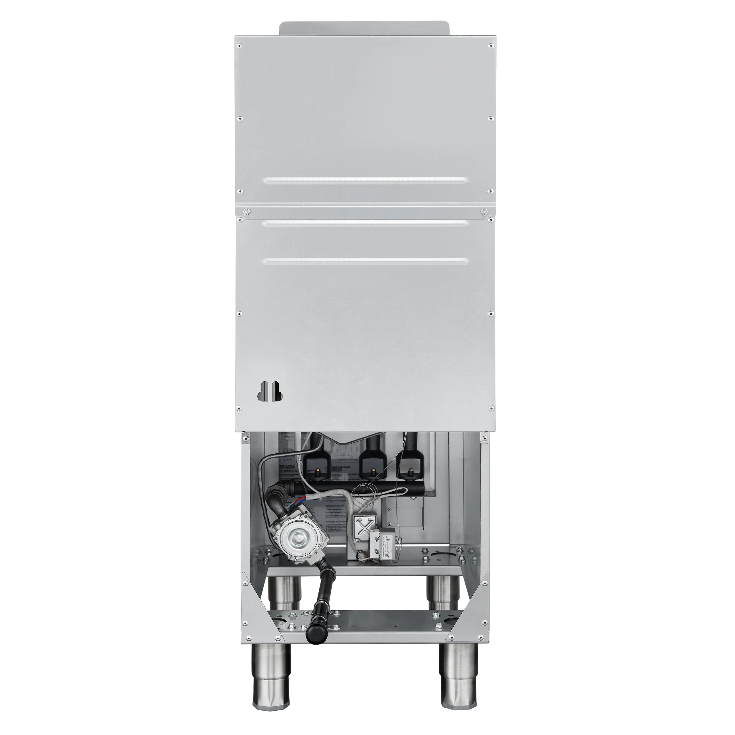 Forno Commerciale Natural Gas Deep Fryer, 3 Burners 90,000 BTU, 40 lbs, Millivolt Control - Image 7
