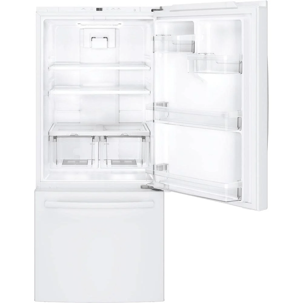 GDE21DGKWW - REFRIGERATORS - GE - Bottom Freezer - White - Open Box - Image 5
