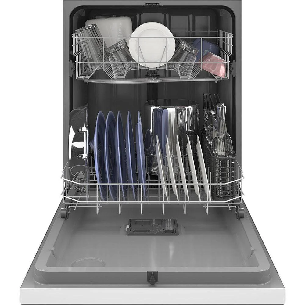 GDF510PGRWW - DISHWASHERS - GE - Front Controls - White - Open Box - Image 6