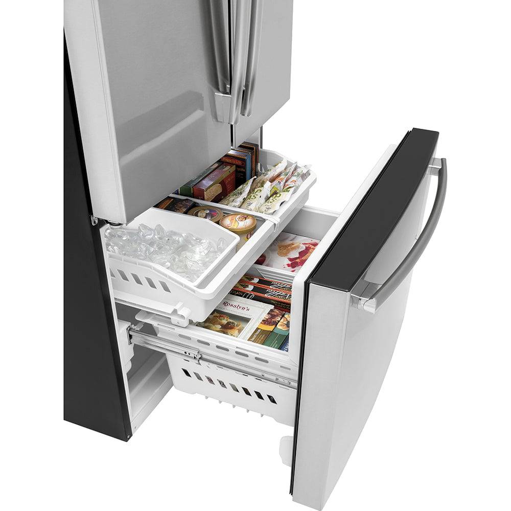 GNE27JYMFS - REFRIGERATORS - GE - French 3-Door - Stainless Steel - Open Box - Image 10