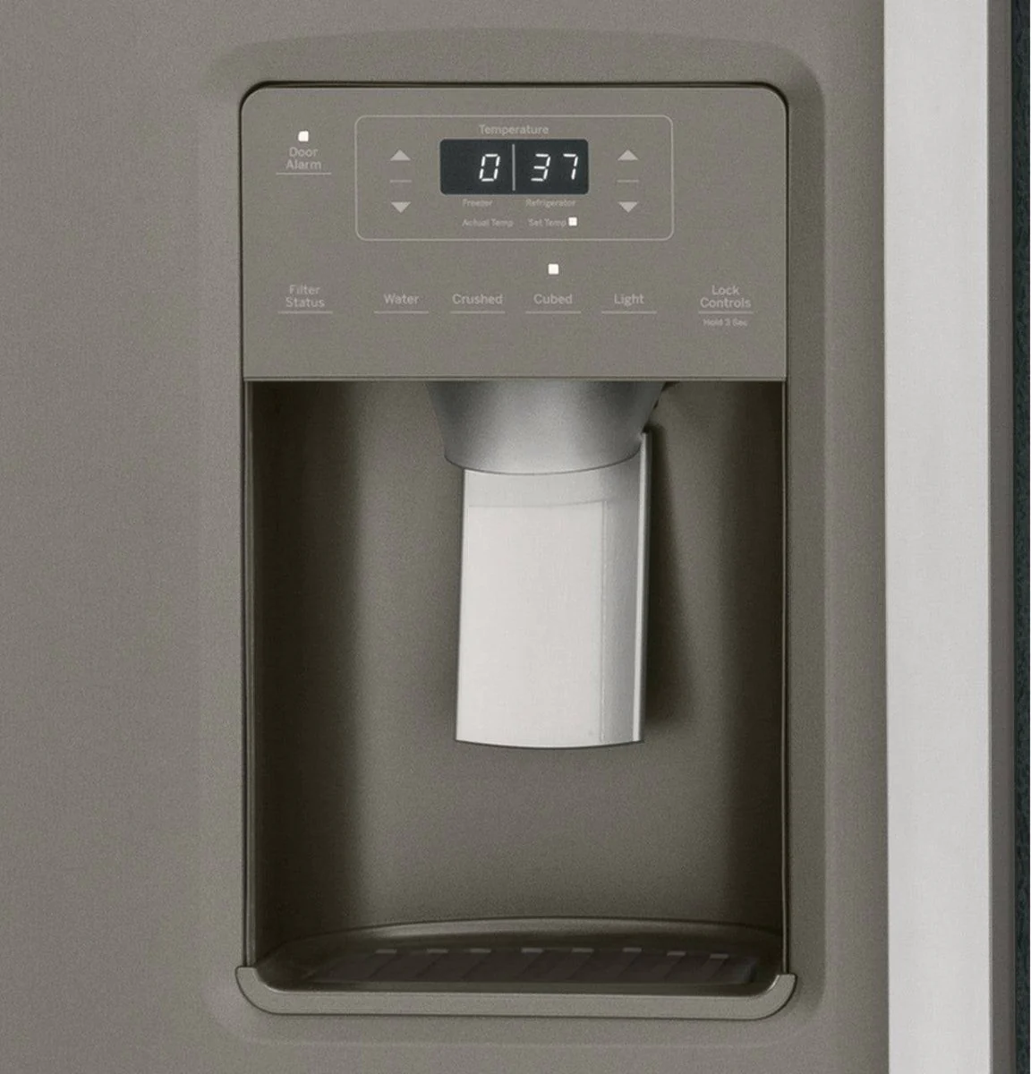 GSS23GMPES - REFRIGERATORS - GE - Side by Side - Slate Grey - Open Box - Image 8