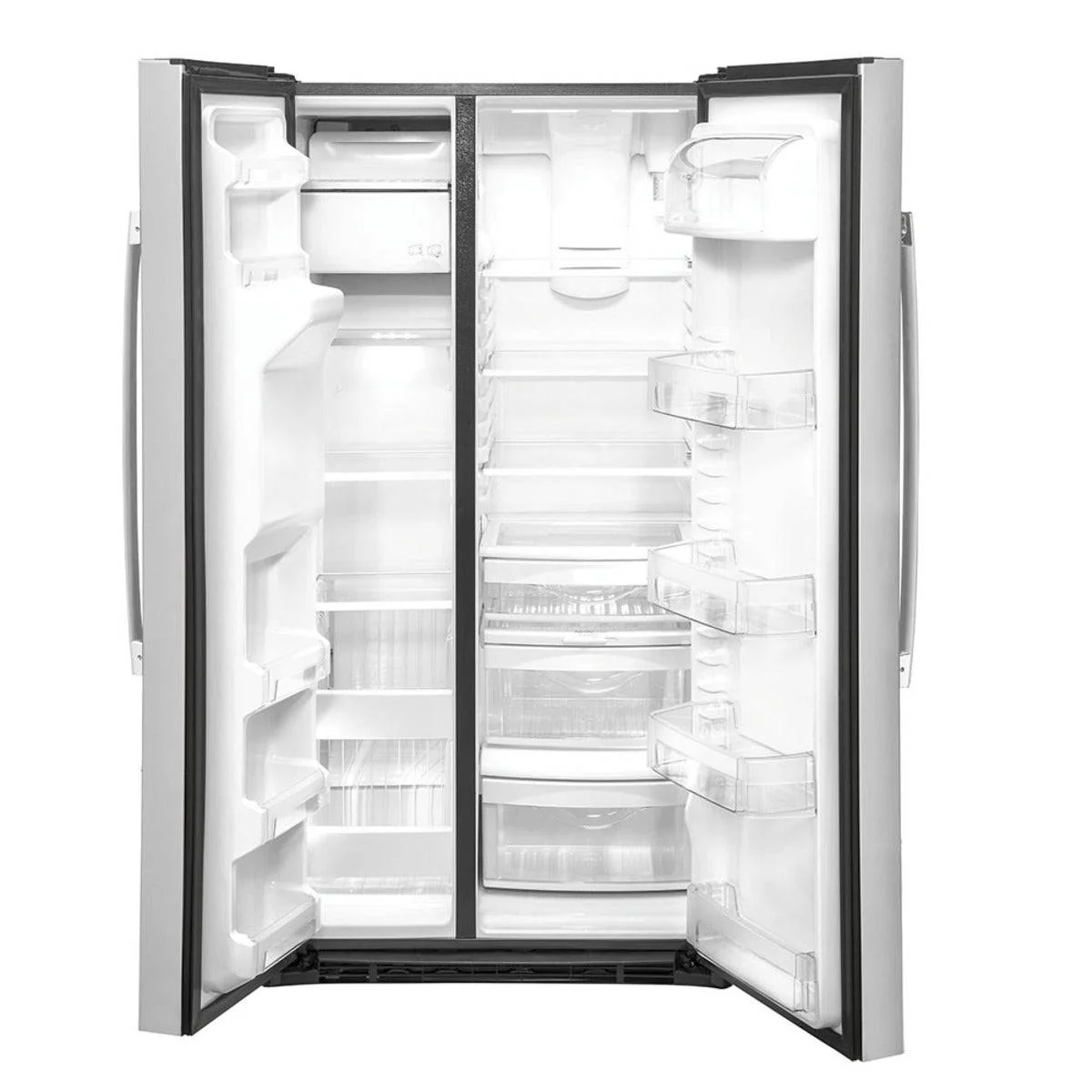 GSS25IYNFS - REFRIGERATORS - GE - Side by Side - Stainless Steel - Open Box - Image 6