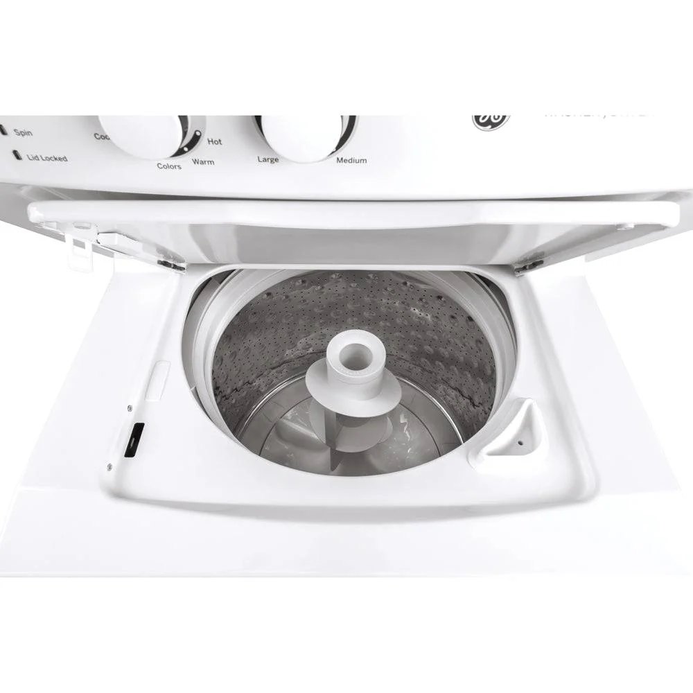 GUD24ESMMWW - LAUNDRY CENTERS - GE - Stacked Washer/Dryer - Electric - White - Open Box - Image 6