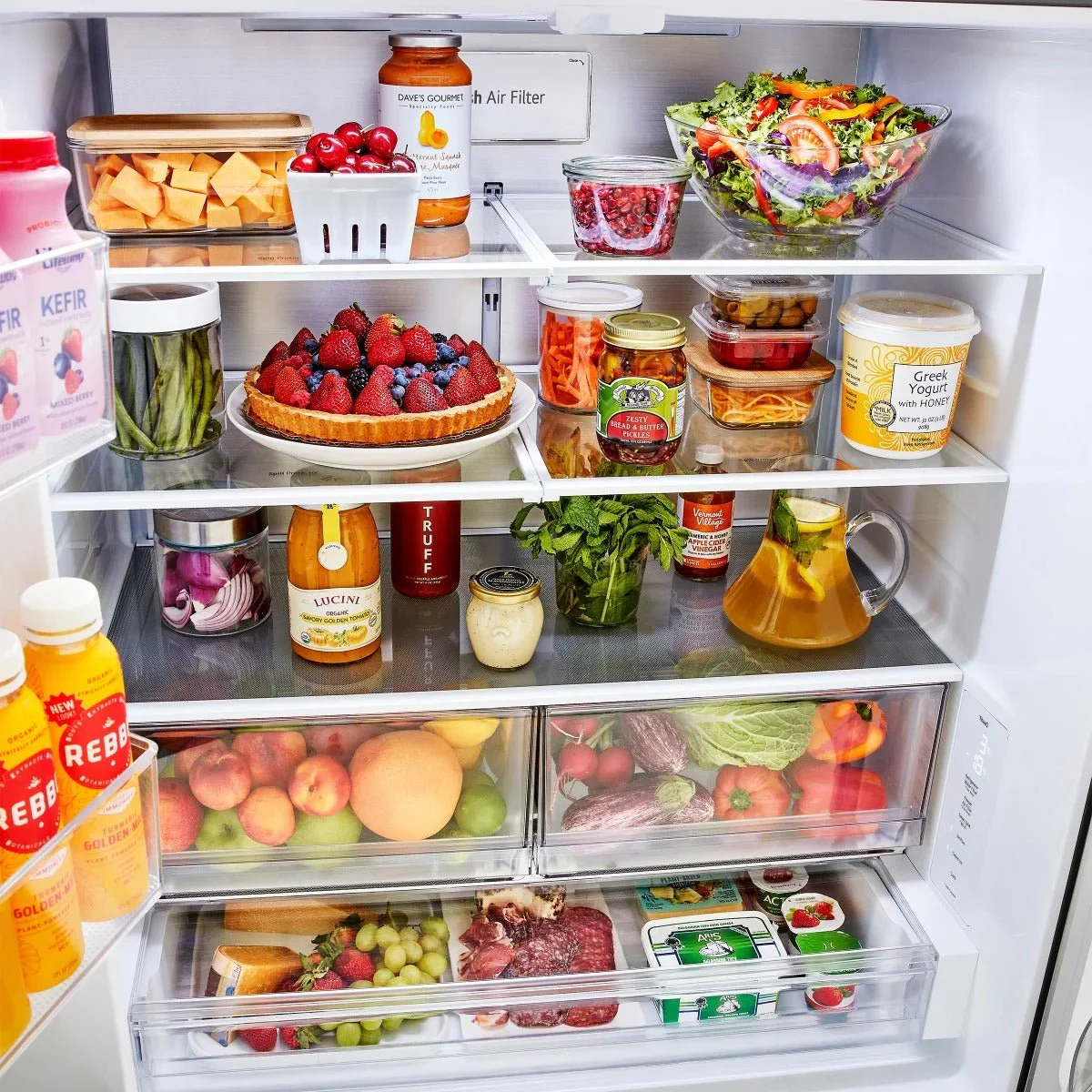 LF32S6000S - REFRIGERATORS - LG - French 3-Door - Stainless Steel - Open Box - Image 13