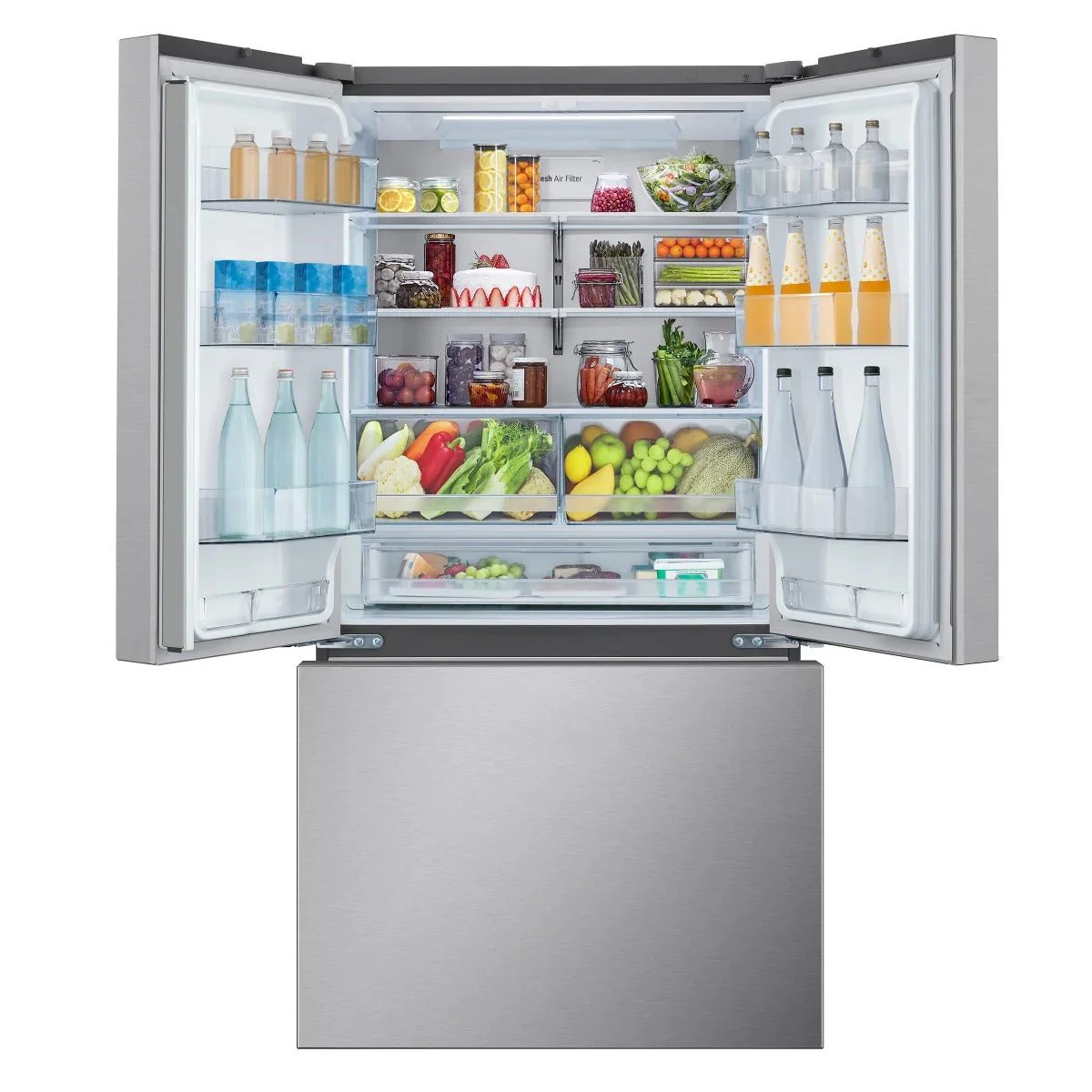 LF32S6000S - REFRIGERATORS - LG - French 3-Door - Stainless Steel - Open Box - Image 6